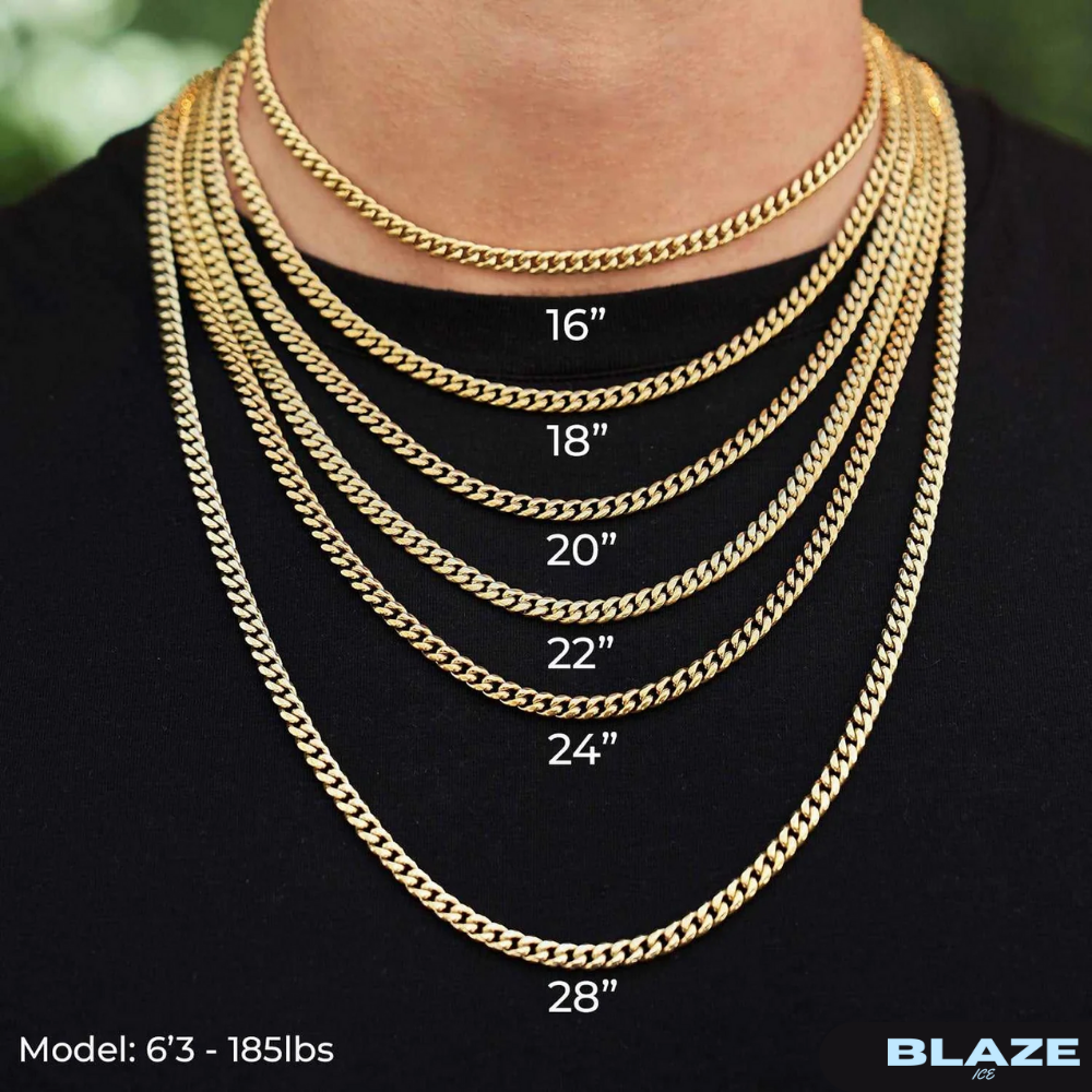 Iced Out Cuban Link Chain   11111
